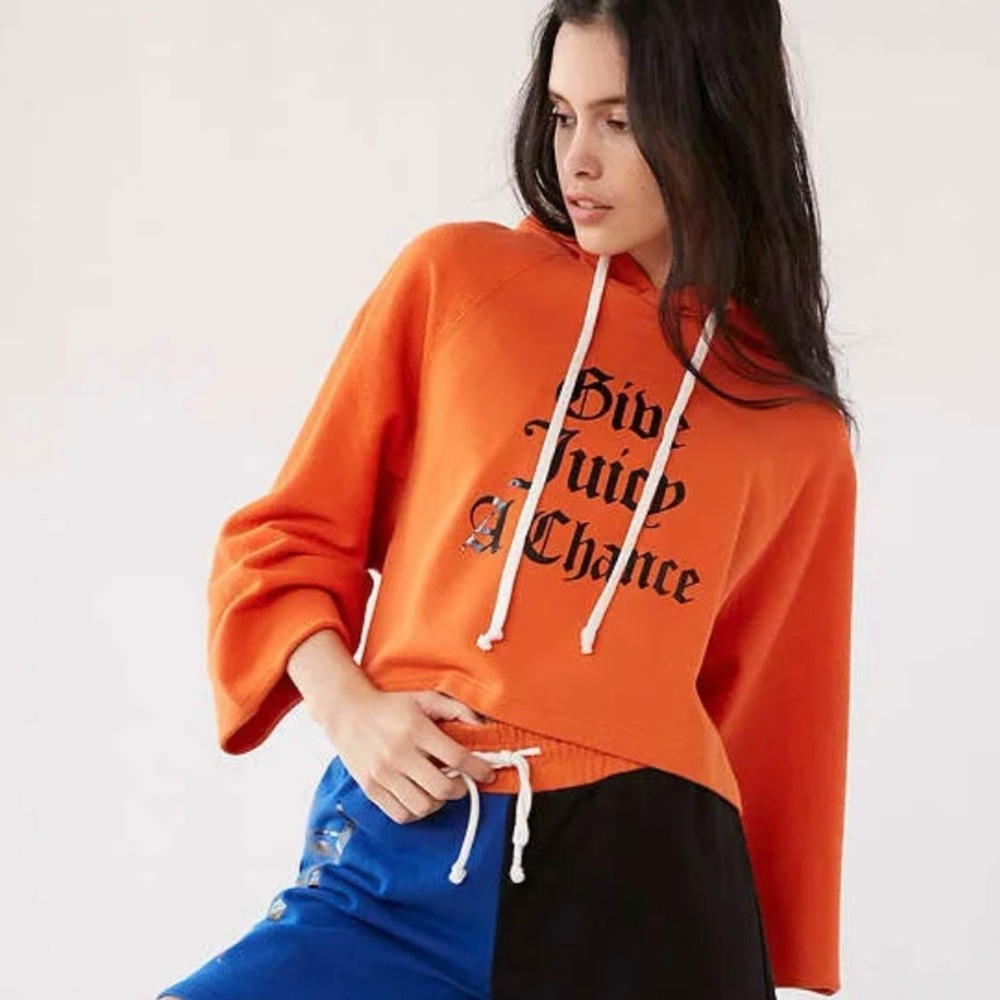 Juicy Couture Orange Sweatshirt